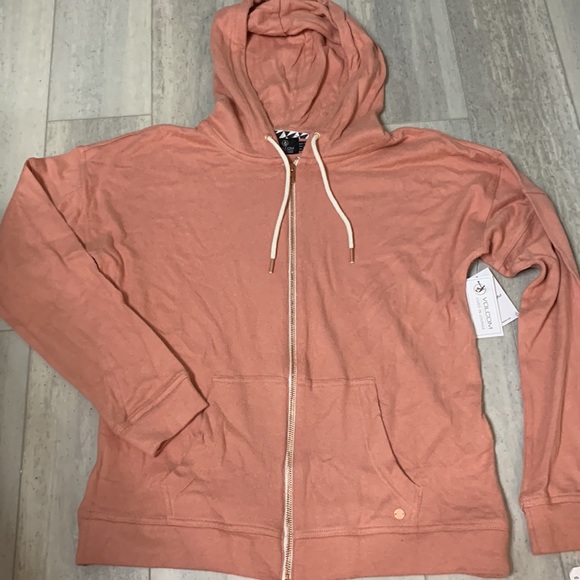 New! Volcom Lived in Lounge Lil Zip Fleece small - Picture 6 of 12